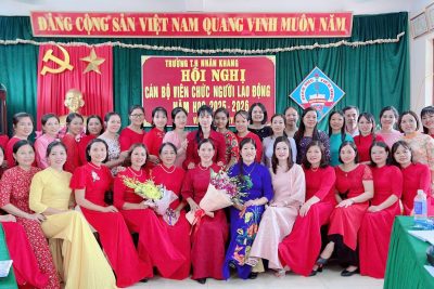 HỘI NGHỊ CÁN BỘ, VIÊN CHỨC, NGƯỜI LAO ĐỘNG NĂM HỌC 2025–2026 TRƯỜNG TIỂU HỌC NHÂN KHANG.
