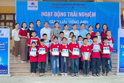 GIAO LƯU TRUNG TÂM ANH NGỮ OCEAN EDU NĂM HỌC 2025 – 2026 TRƯỜNG TIỂU HỌC NHÂN KHANG