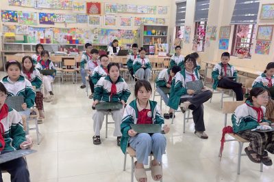 Tổ chức Giao lưu “Tài năng tiếng Anh tiểu học” cấp trường Năm học 2025-2026