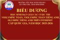 LAN TỎA NIỀM TỰ HÀO – BIỂU DƯƠNG HỌC SINH  ĐẠT GIẢI VIOLYMPIC TOÁN VÀ OLYMPIC TIẾNG ANH (IOE) CẤP QUỐC GIA  NĂM HỌC 2025–2026